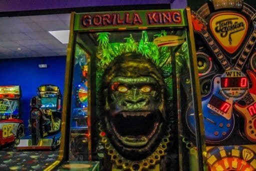 King Kong gorilla arcade game